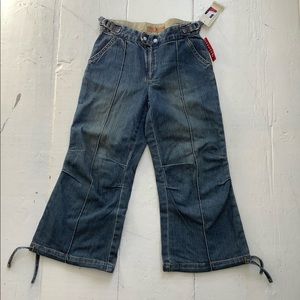 😎5/$25 Tommy Hilfiger crop jeans girls 12 new